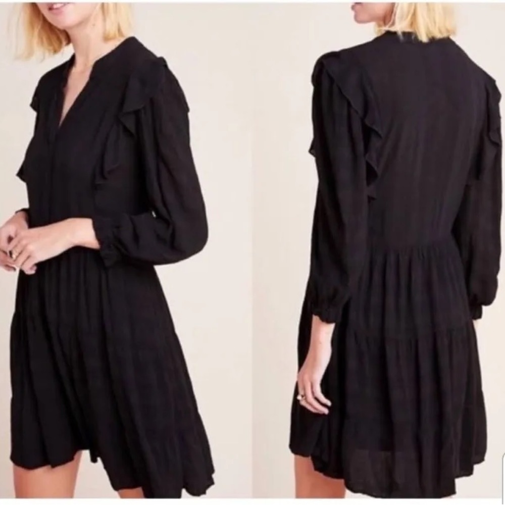 Ruffle Tunic Dress | Anthropologie